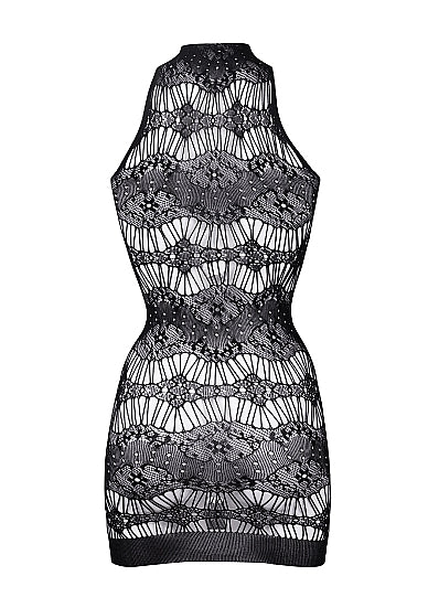 Le Désir Criss Cross Neck Mini Dress - One Size