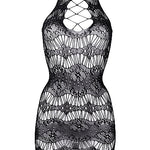 Le Désir Criss Cross Neck Mini Dress - One Size