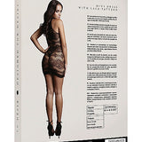Le Désir Criss Cross Neck Mini Dress - One Size