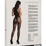 Le Désir Frekk Bodystocking i Fishnet og Fence Net - One Size