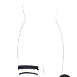 Le Désir Celeste Elastic Lace Garter - One Size