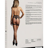 Le Désir Striped, Fishnet Garterbelt - One Size