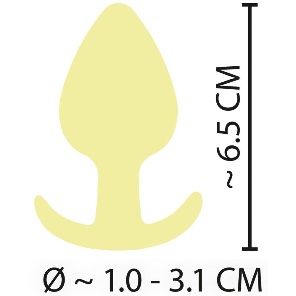 Cuties mini Butt plug - Gul