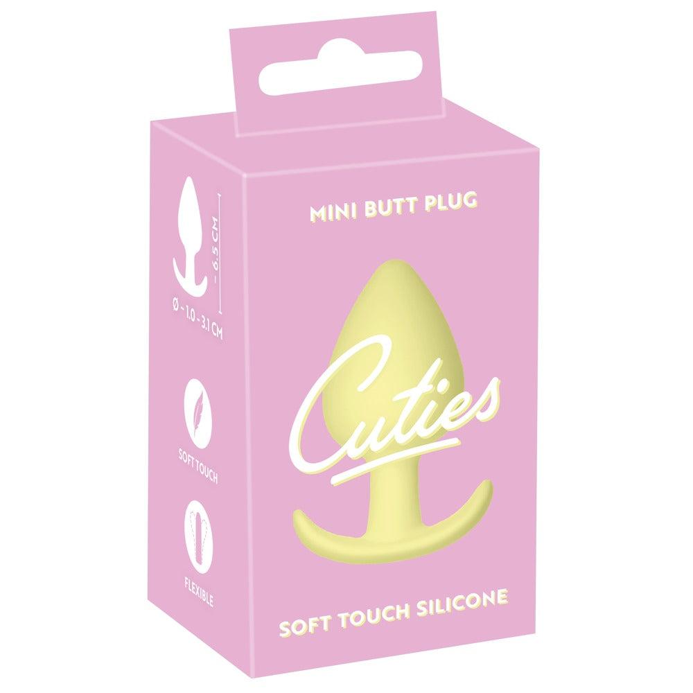 Cuties mini Butt plug - Gul
