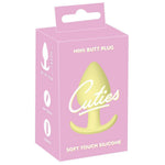 Cuties mini Butt plug - Gul