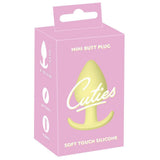 Cuties mini Butt plug - Gul