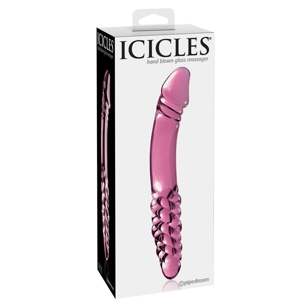 Icicles Dildo i glass No.57