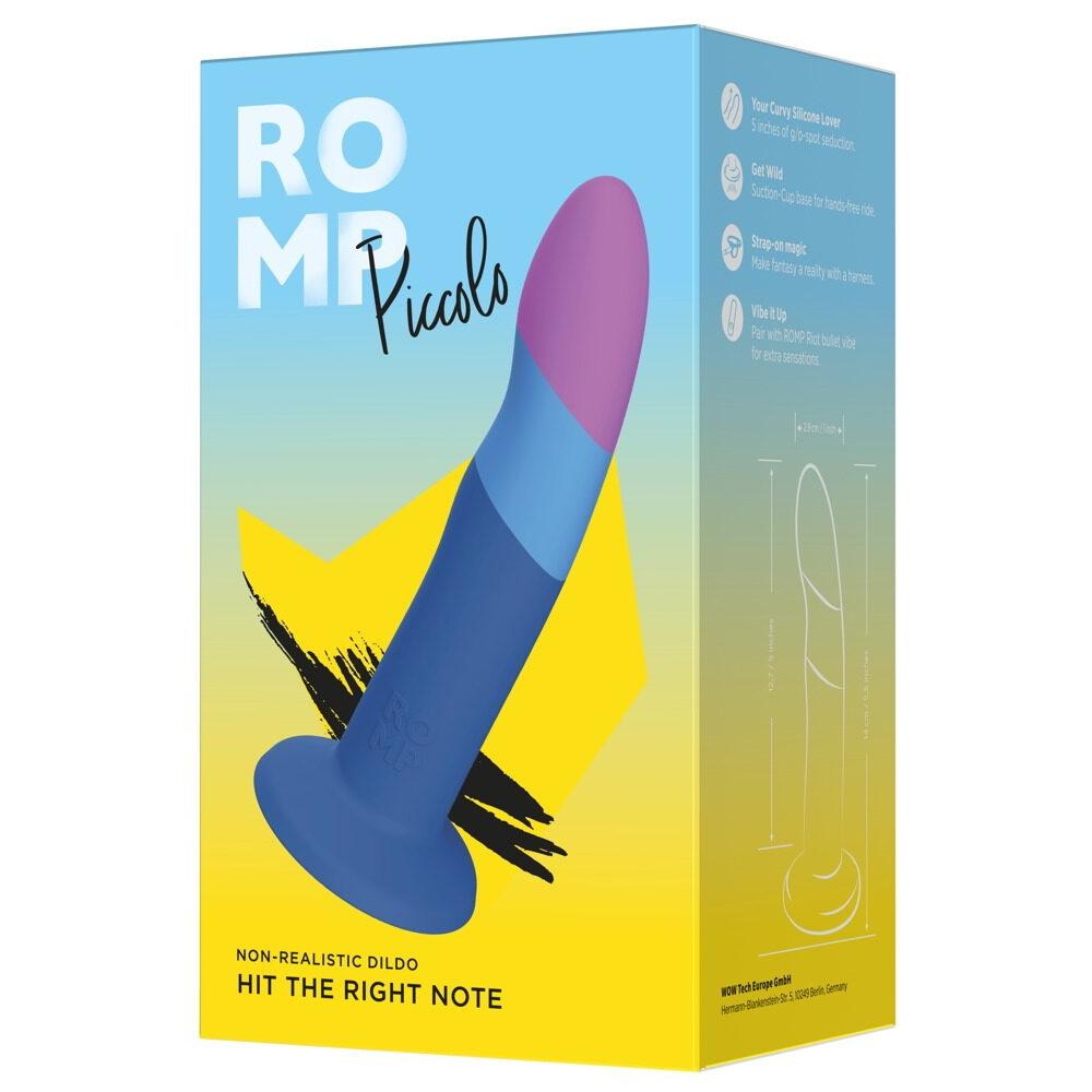 Piccolo G-Punkt og P-Punkt Dildo fra ROMP
