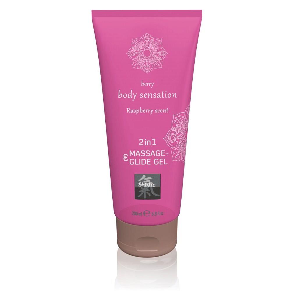 Massage and Glide Gel 2in1 Raspberry