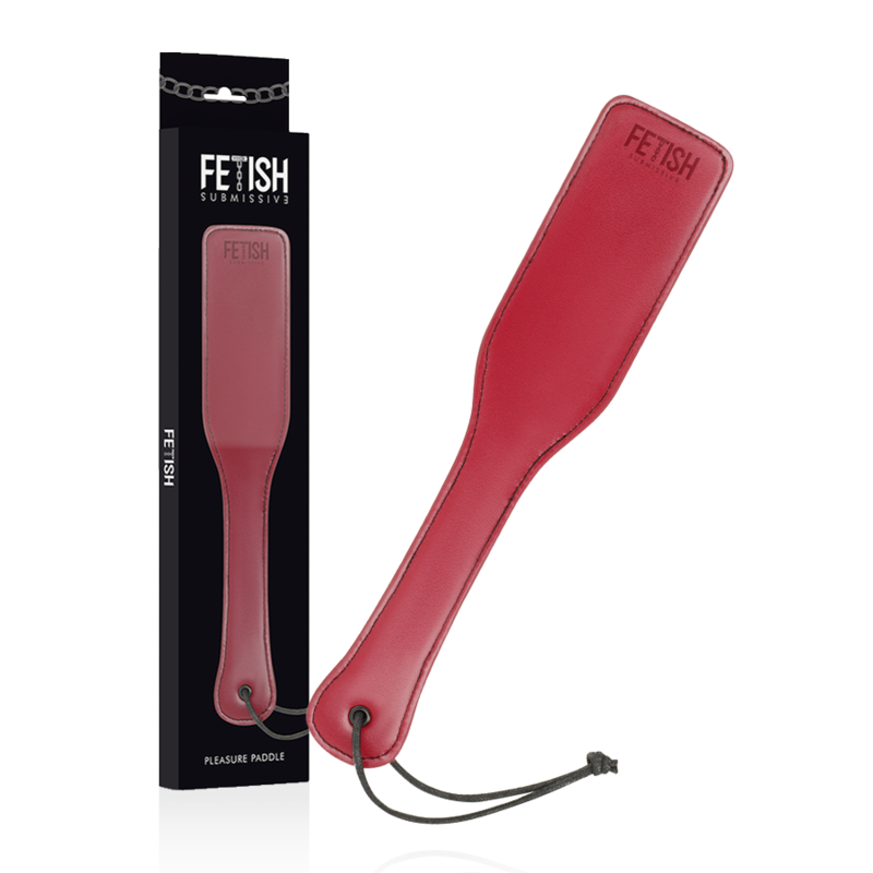 Fetish Submissive Plesure Paddle  Red