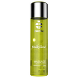 SWEDE Fruity Love Warming Effect Massage Oil Vanilla and Gold Pear