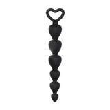 Anal Beads Hjerter i Silikon