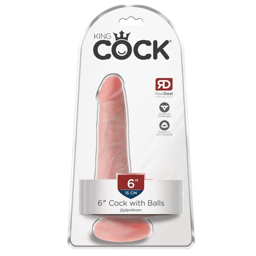 King Cock Dildo 6 Inch