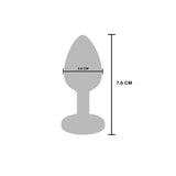 The Glider Metall Plugg med vibrasjon - S