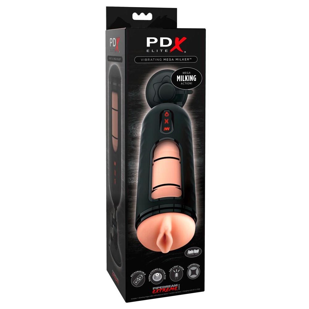 PDX Elite Vibrating Mega Milker Masturbator