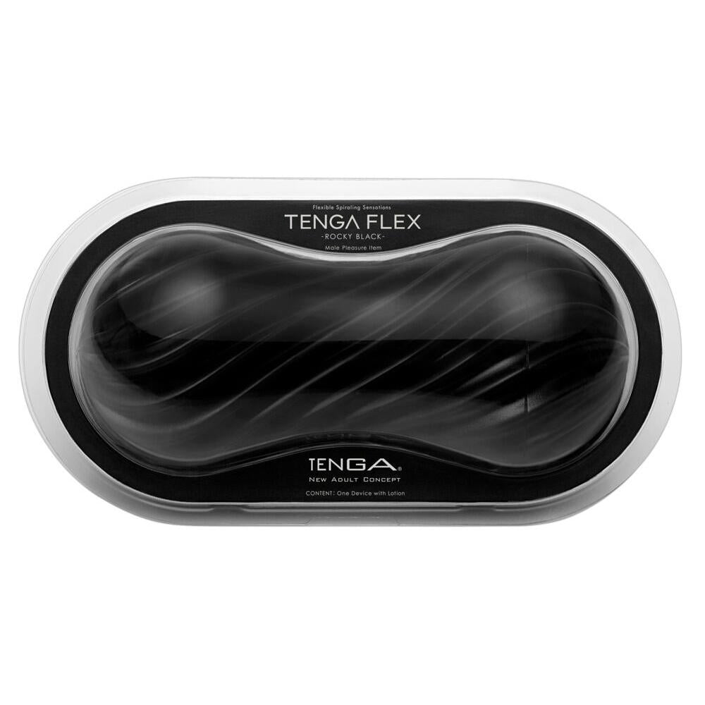 Flex TENGA Sort Masturbator