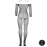Le Désir Forførende Bodystocking med Off Shoulder-design - Pluz Size