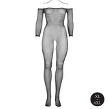 Le Désir Forførende Bodystocking med Off Shoulder-design - Pluz Size
