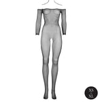 Le Désir Forførende Bodystocking med Off Shoulder-design - One Size