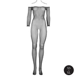 Le Désir Forførende Bodystocking med Off Shoulder-design - One Size
