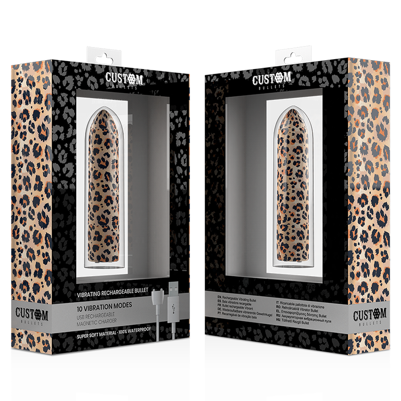 Leopardmønstret Nytelse Klitorisvibrator