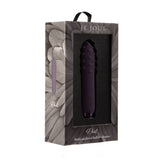 Lilla Je Joue Duet bullet vibrator i åpen eske, med teksturert og glatt silikonoverflate.