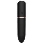 Rocket Black oppladbar klitorisvibrator med matt svart finish og rosegull detaljer.