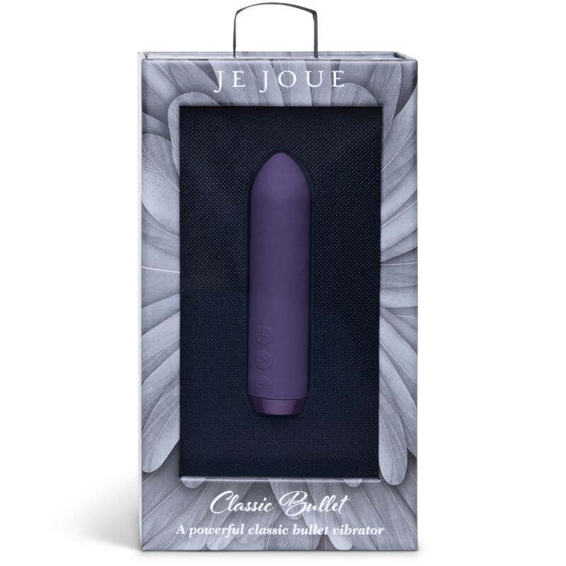 Lilla Je Joue Classic Bullet vibrator i matt silikon, vist i sin elegante emballasje.