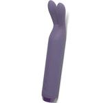 Lilla silikon rabbit bullet vibrator med to fleksible ører og kontrollknapper.