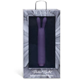 Je Joue Rabbit Bullet vibrator i lilla silikon med kaninører, vist i esken.
