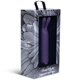 Lilla Je Joue Rabbit Bullet vibrator med ører, i en grå og svart eske med vindu.