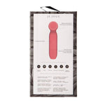 Je Joue Vita Bullet Pink Watermelon vibrator i emballasje, viser kompakt, avrundet design med kontrollknapper.