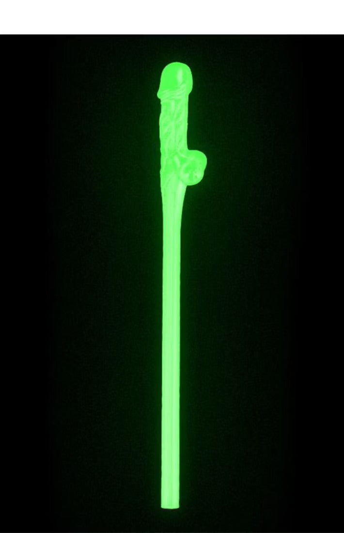 Glow In the Dark Penissugerør