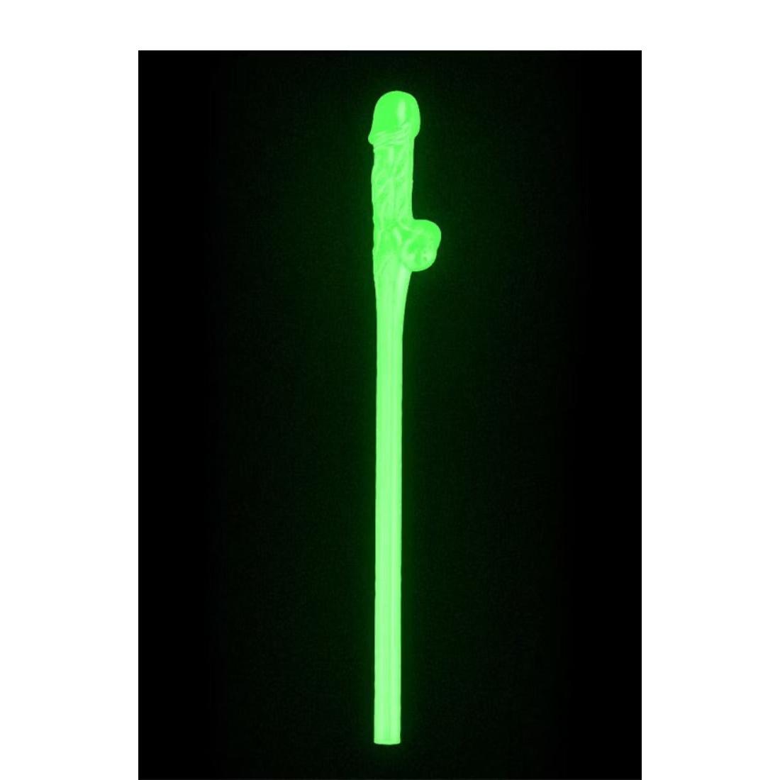 Glow In the Dark Penissugerør