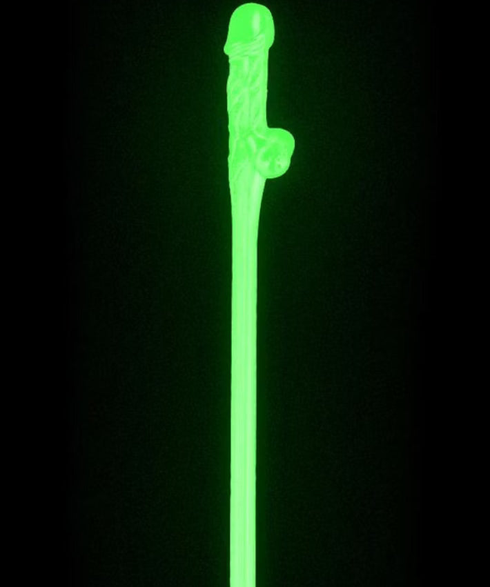 Glow In the Dark Penissugerør