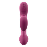 We-Vibe Nova 2 rabbitvibrator i mørk rosa silikon med fleksibelt skaft og klitorisstimulator.
