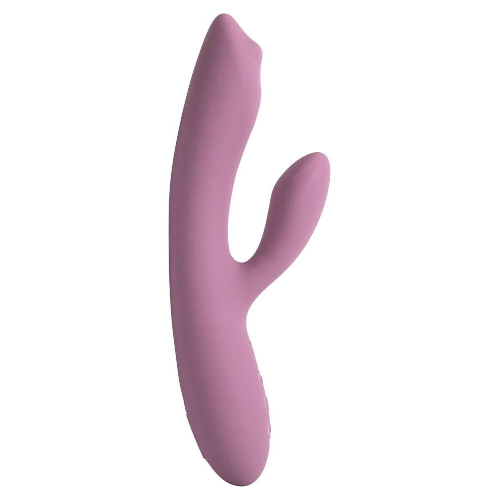 Trysta Neo rabbitvibrator i lilla silikon med G-punkt massasjekule og klitorisstimulator.