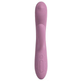 Trysta Neo rabbitvibrator i lilla silikon med G-punkt massasjekule og klitorisstimulator.