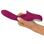 Javida Slikkende Rabbitvibrator med Støtfunksjon