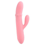 Rosa Mora Neo rabbitvibrator fra SVAKOM i myk silikon med dobbel stimulering og perlering.