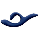 We-Vibe Nova 2 rabbitvibrator i dyp blå silikon med fleksibel klitorisstimulator og ergonomisk design.