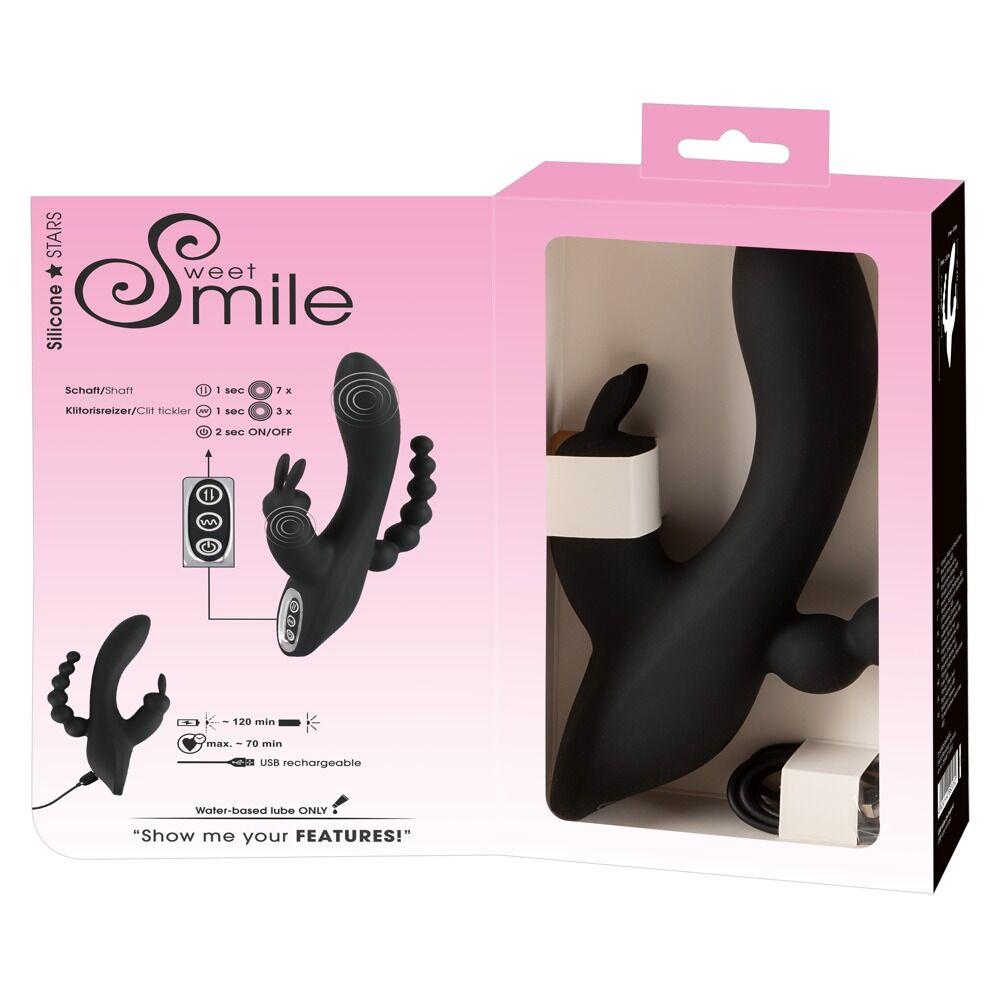 Trippel G-Punkt Vibrator fra Sweet Smile