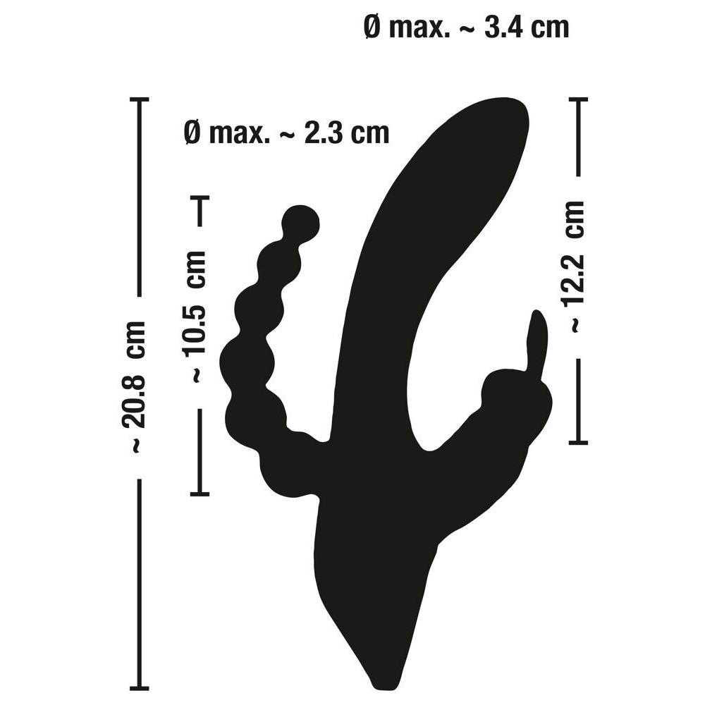 Trippel G-Punkt Vibrator fra Sweet Smile
