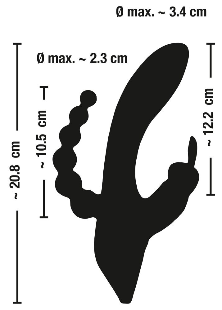 Trippel G-Punkt Vibrator fra Sweet Smile