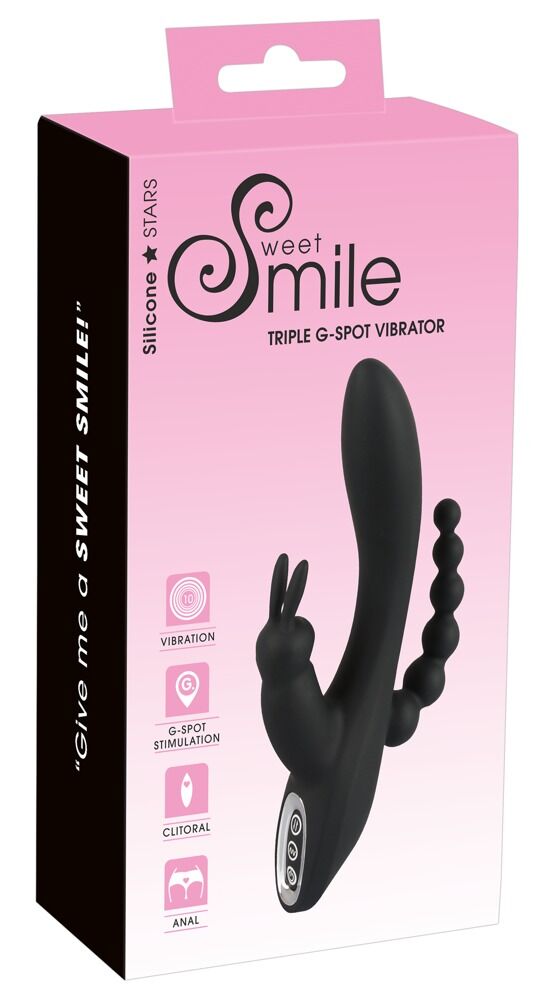 Trippel G-Punkt Vibrator fra Sweet Smile