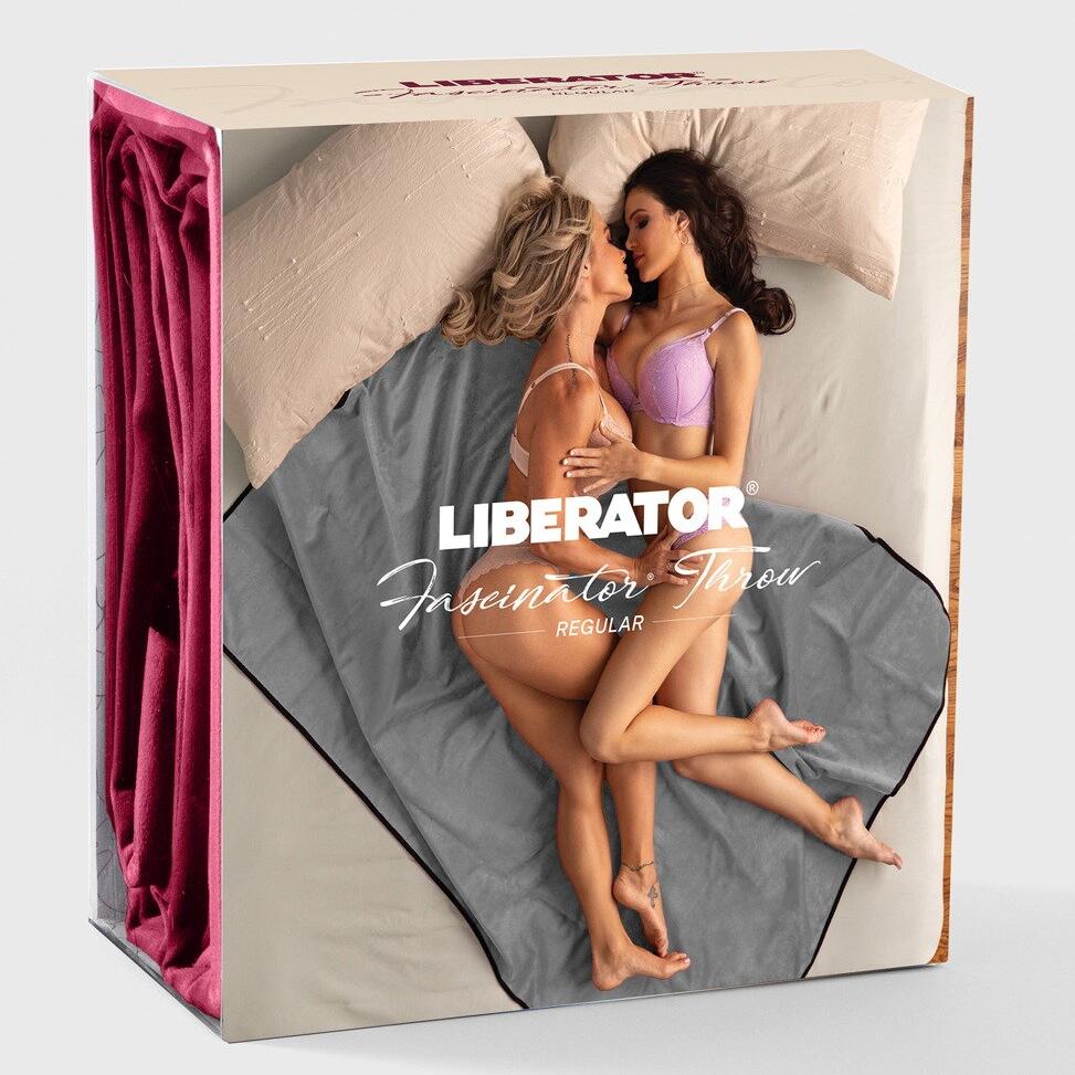 Liberator Fascinator Throw Burgunder Sexlaken