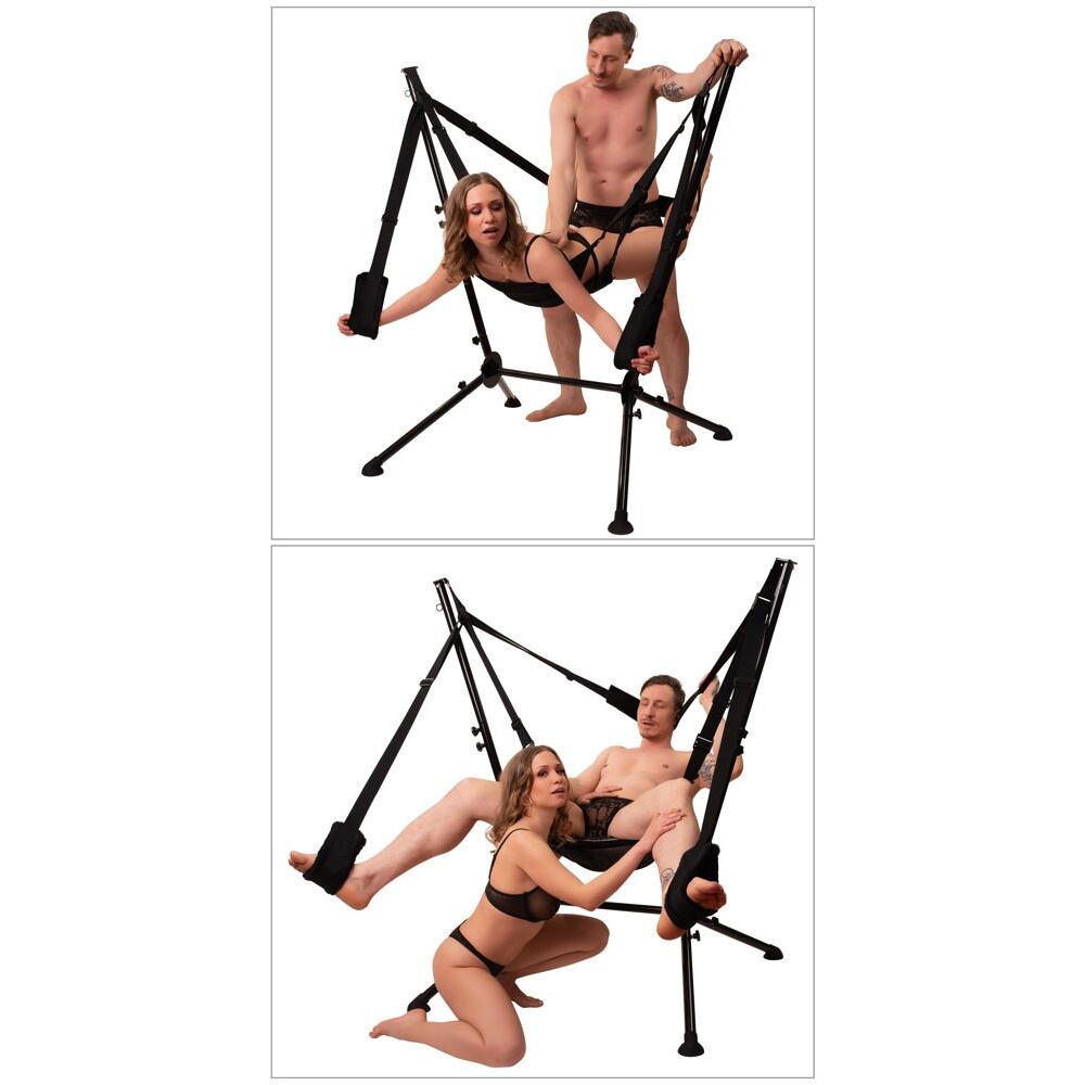 Sexhuske med Stativ