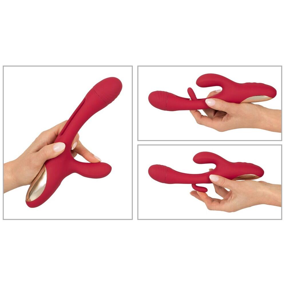 Rabbitvibrator med G-Punktstimulering og Slikkende Tunge Funksjon