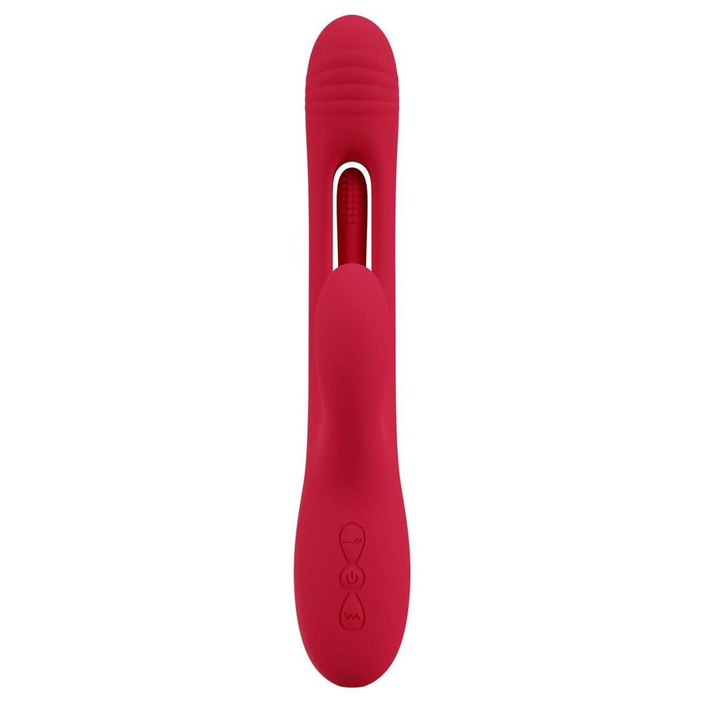 Rabbitvibrator med G-Punktstimulering og Slikkende Tunge Funksjon