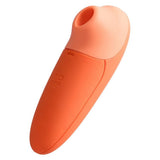 ROMP Switch X sugevibrator i matt oransje silikon med Pleasure Air-teknologi.